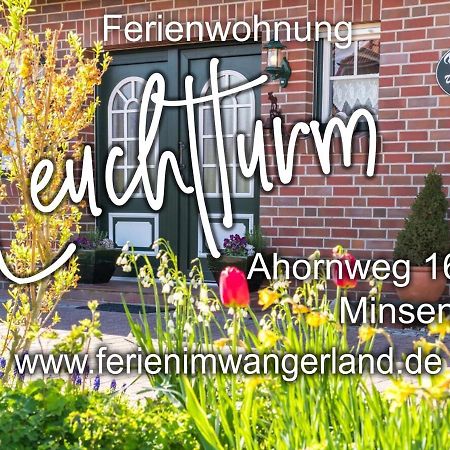 Norderaltendeich Ferien Im Wangerland Ferienwohnung Leuchtturm Minsen Schillig Hund Pool Sauna מראה חיצוני תמונה