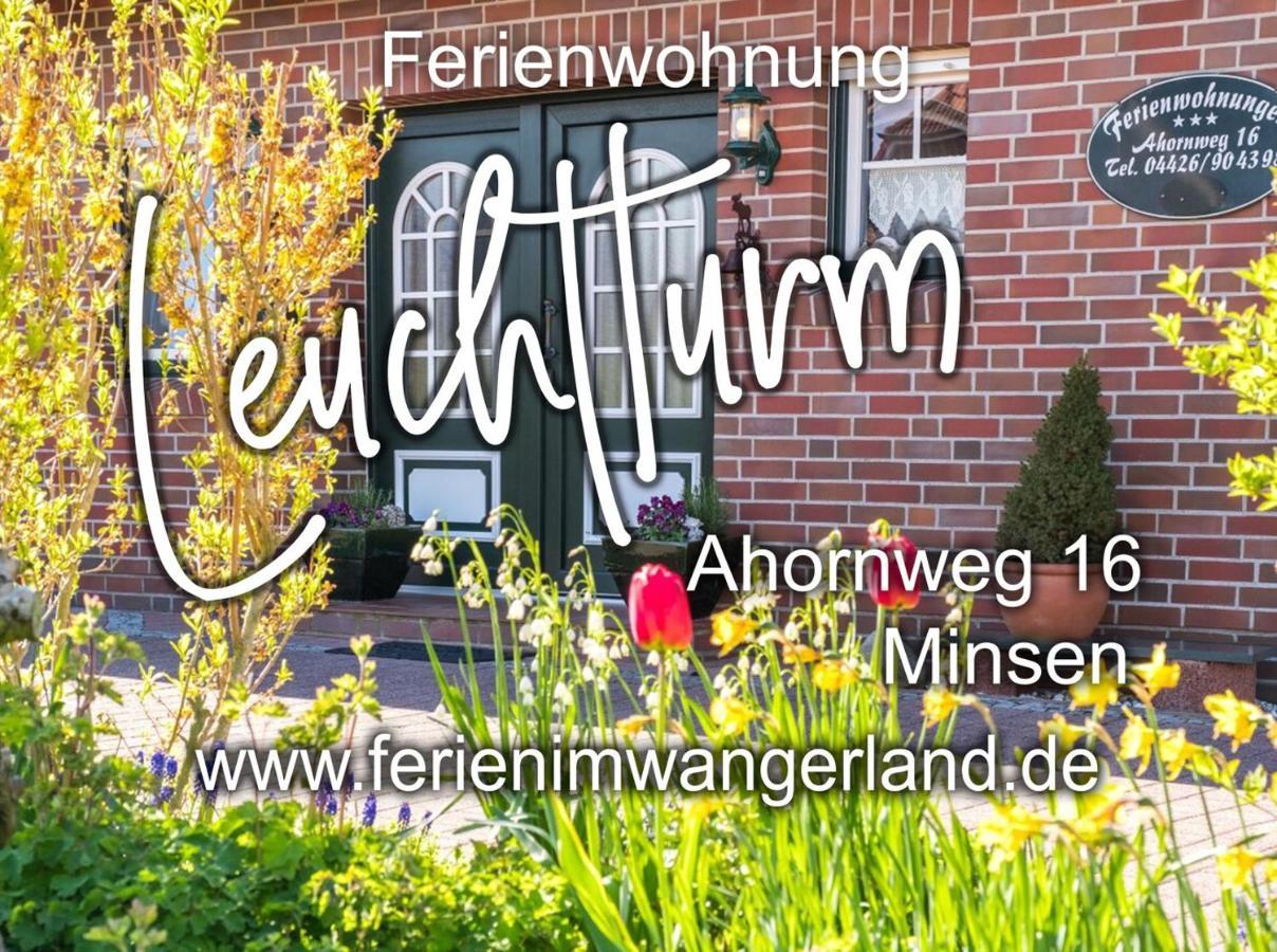 Norderaltendeich Ferien Im Wangerland Ferienwohnung Leuchtturm Minsen Schillig Hund Pool Sauna מראה חיצוני תמונה